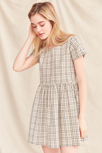 Urban Renewal Remade Yarn-dyed Babydoll Dress