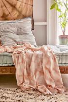 Urban Outfitters Graham Keegan Blush Shibori Tapestry,blush,one Size