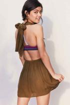 Urban Outfitters Out From Under Convertible Skirt/dress,olive,s