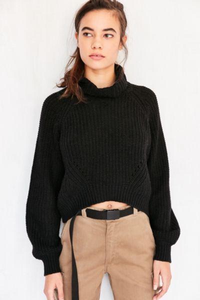 Kimchi Blue Noah Balloon-sleeve Turtleneck Sweater