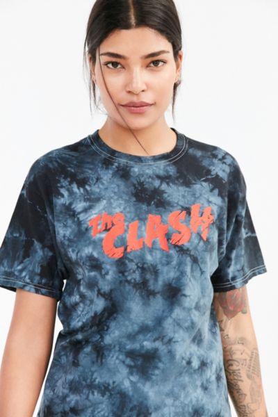 Urban Outfitters The Clash Tie-dye Tee