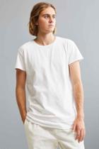 Urban Outfitters Feathers Double Layer Carson Tee,white,xl