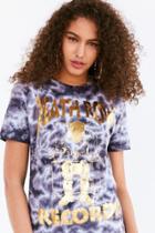 Urban Outfitters Death Row Records Gold Foil Tie-dye Tee