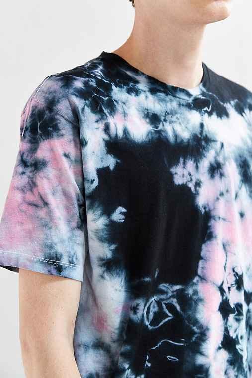 Urban Outfitters Uo Crystal Wash Tee,black Multi,m