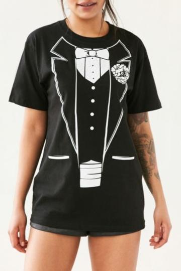 Urban Outfitters Tuxedo Tee