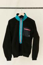 Urban Outfitters Vintage Patagonia Black Fleece Pullover Jacket,assorted,one Size