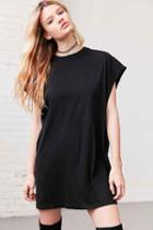 Urban Outfitters Truly Madly Deeply Muscle Tee Dress,black,xs