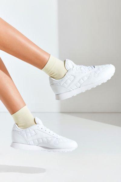 Urban Outfitters Reebok Classic Leather Quilted Sneaker
