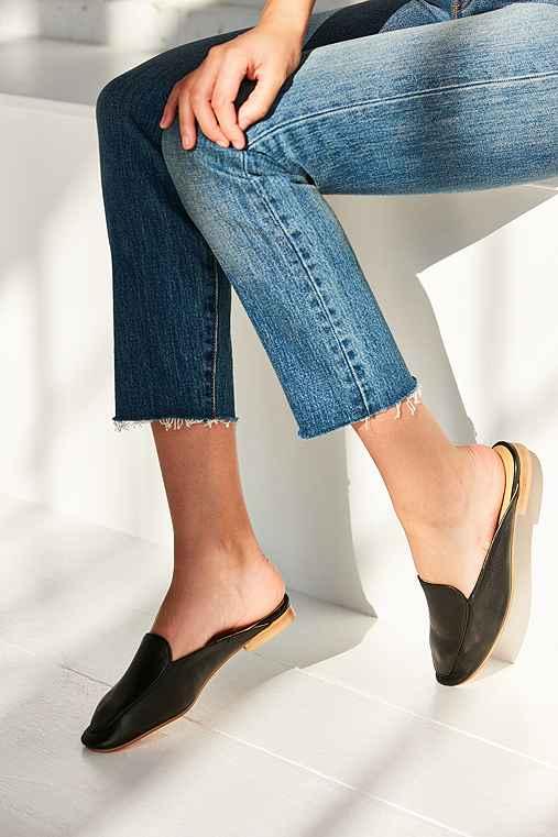 Urban Outfitters Driving Loafer Mule,black,us 7/eu 37