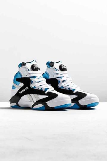 Urban Outfitters Reebok Shaq Attaq Sneaker,white,9.5