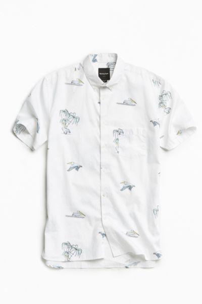Barney Cools Pelican Short Sleeve Button-down Shirt