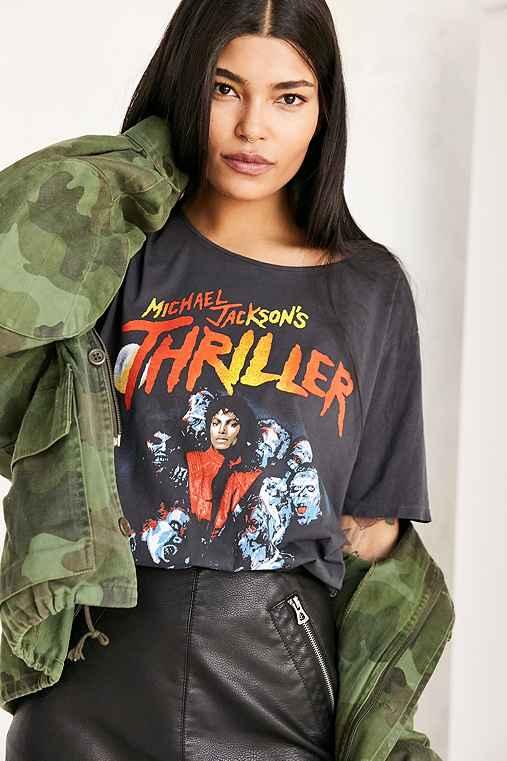 Urban Outfitters Michael Jackson Thriller Tee,black,l