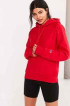 Urban Outfitters Champion Reverse Weave Hoodie Sweatshirt,red,m