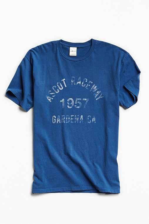 Urban Outfitters Ascot Raceway Tee,blue,xl
