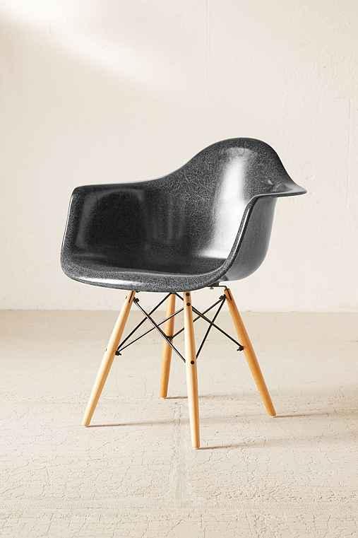 Urban Outfitters Modernica Arm Shell Chair,black,one Size