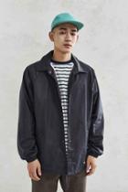 Urban Outfitters Dickies Snap Front Nylon Jacket,charcoal,m
