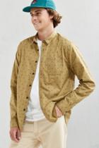 Urban Outfitters Uo Diamond Print Button-down Shirt