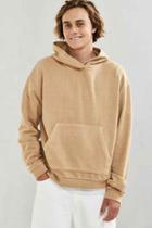 Urban Outfitters Uo Malone Hoodie Sweatshirt,taupe,s