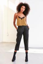 Urban Outfitters Silence + Noise Tegan Vegan Leather Track Pant