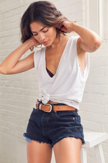 Truly Madly Deeply Knot Front Tank Top
