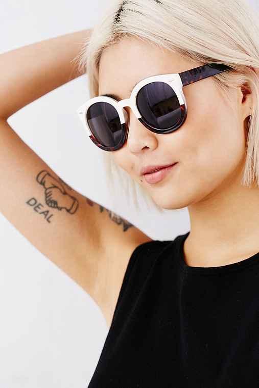 Urban Outfitters Emma Sunglasses,ivory,one Size