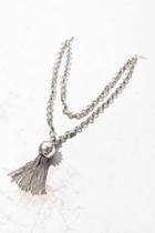 Urban Outfitters Luv Aj Baroque Tassel Wrap Necklace