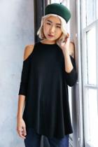 Urban Outfitters Kimchi Blue Tyra Cold Shoulder Tunic Top