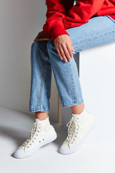 Urban Outfitters Converse Chuck Taylor All Star Craft Leather High Top Sneaker