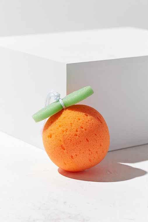 Urban Outfitters Uo So Fresh Body Sponge,orange,one Size