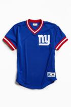 Mitchell & Ness Mitchell & Ness Nfl New York Giants Mesh V-neck Top