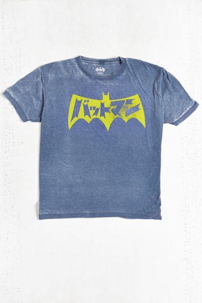 Urban Outfitters Japanese Batman Burnout Tee
