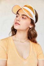 Urban Outfitters Crystal Visor,yellow,one Size