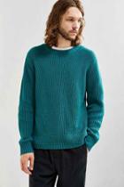 Urban Outfitters Uo Classic Crew Neck Sweater,green,s