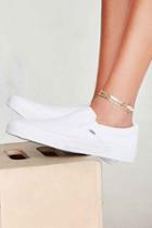 Urban Outfitters Gold Chain Anklet Set,gold,one Size