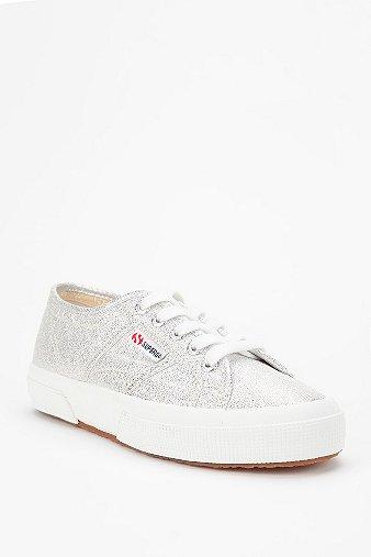 Superga Glitter Lace-up Sneaker