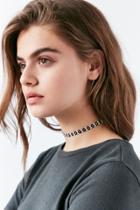 Urban Outfitters Andie Beaded Flower Choker Necklace