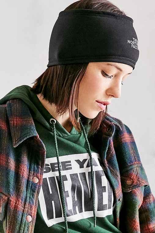 Urban Outfitters The North Face Ascent Ear Warmer,black,one Size