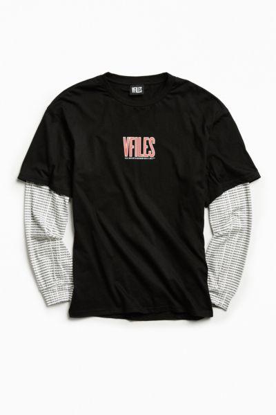 Vfiles Oversized Layered Long Sleeve Tee