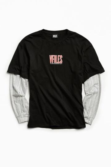 Vfiles Oversized Layered Long Sleeve Tee