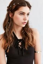 Urban Outfitters Regal Rose Engraved Hair Charm Set