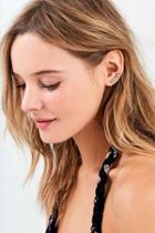Urban Outfitters Tiny O's Ear Climber Earring,gold,one Size