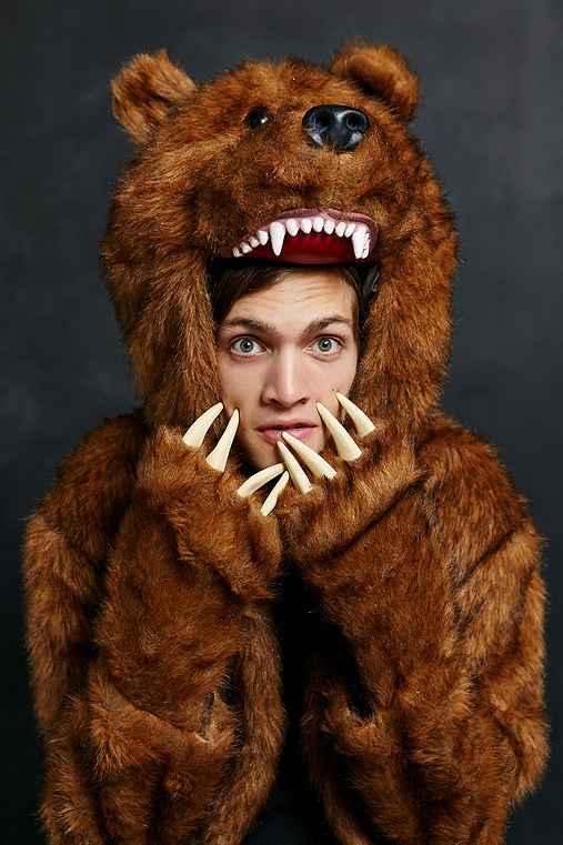 Urban Outfitters Bear Coat,assorted,one Size