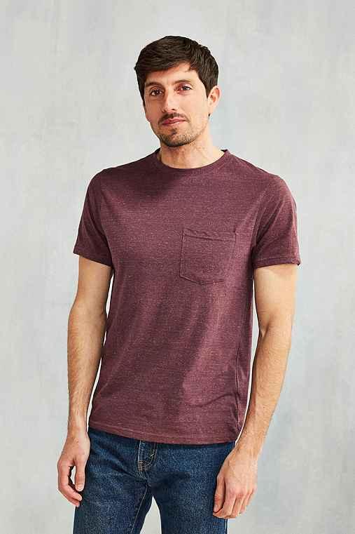 Urban Outfitters Uo Galaxy Pocket Tee,dark Purple,s