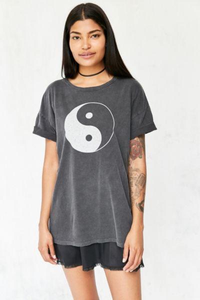 Truly Madly Deeply Washed Out Yin-yang Tee