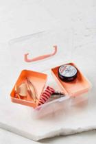 Urban Outfitters Uo Cosmetics Case,peach,one Size