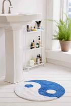 Urban Outfitters Yin Yang Bath Mat,blue,30