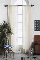 Urban Outfitters Magical Thinking Scallop Scale Curtain,cream,52x84