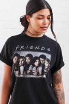 Urban Outfitters Friends Tee,black,s