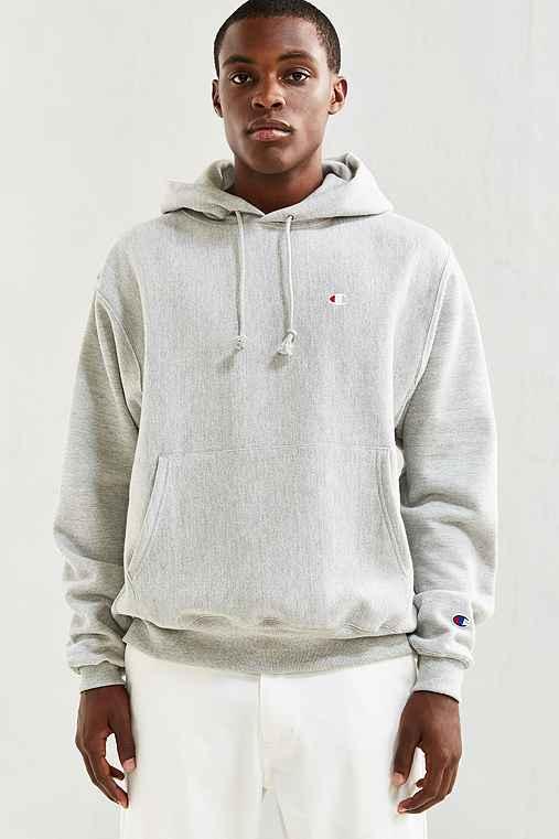 Urban Outfitters Champion Reverse Weave Hoodie Sweatshirt,grey,l