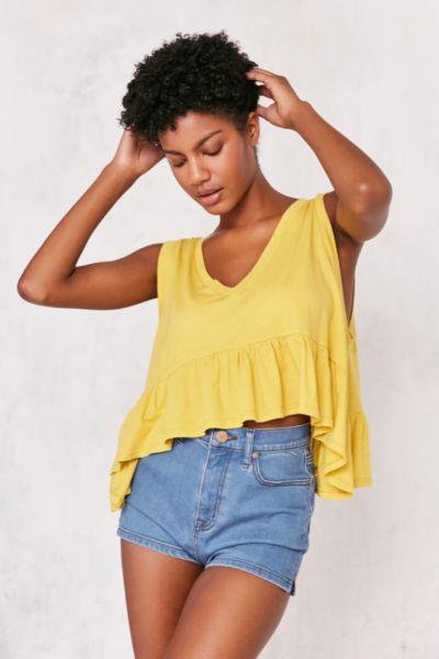 Truly Madly Deeply Josephine Babydoll Tank Top